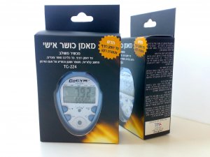 מונה צעדים פדומטר משולב מד דופק