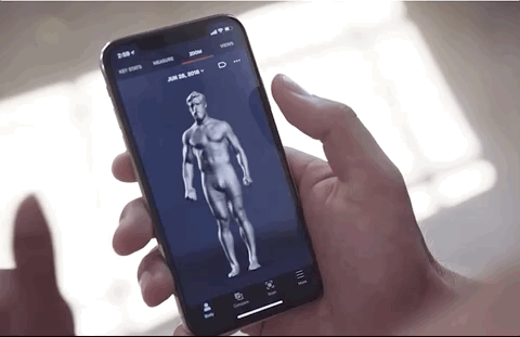 מד אחוז שומן דגם Naked מבית Naked Labs בסריקה אופטית מד אחוז שומן דגם Naked מבית Naked Labs בסריקה אופטית