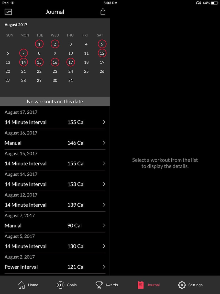 Bowflex Max Trainer® M5 אליפטיקל משולב -מבט מפורט על אימונים באפליקציה Bowflex Max Trainer® M5 אליפטיקל משולב -מבט מפורט על אימונים באפליקציה